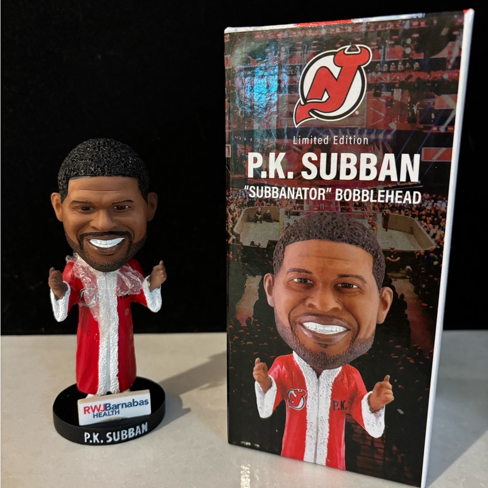 NJ Devils P.K. Subban “Subbanator” Bobblehead